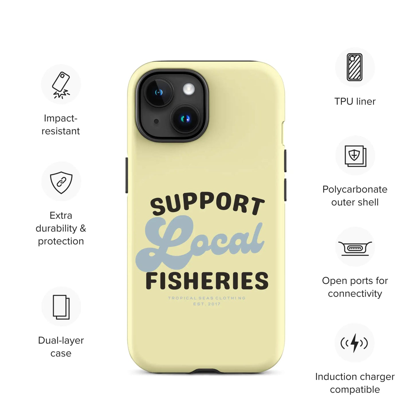 Local Fisheries Tough Case for iPhone®