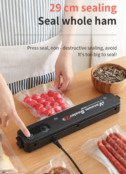 Vacuum Sealer Machine Food Preservation Storage Saver Automatic With Seal Bag